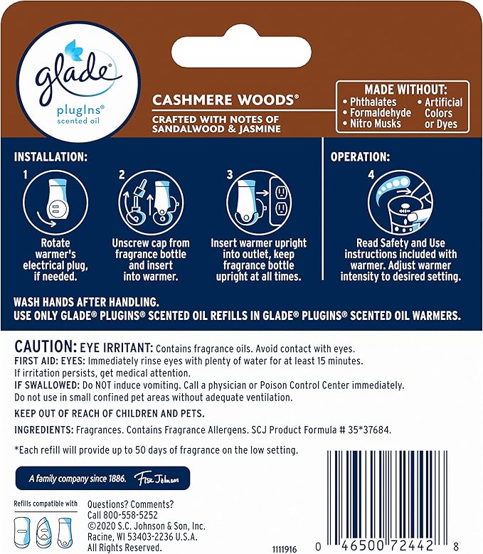 Glade PlugIns Refills Air Freshener, Scented and Essential Oils - Image 2