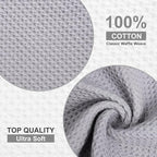 Homaxy 100% Cotton Dish Cloths, 8 Pack - Image 2