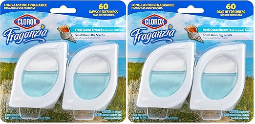 Clorox Fraganzia Small Room Air Freshener in Fresh Ocean Breeze, 2ct | Peel & by Clorox