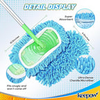 KEEPOW Reusable Microfiber Mop Pads Compatible - Image 4