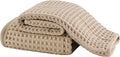 Microfiber Waffle Face Towels, 2 Pieces, Fast Drying, Lint Free 430 GSM by Unknown