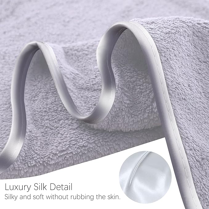TENSTARS Silk Hemming Hand Towels - Image 6