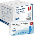 Schneider Vinyl Synthetic Exam Gloves, 4 Mil, Latex Free Disposable Gloves by Schneider