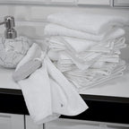 Tens Towels Pack of 12 Washcloths, 12 x 12 Inches, Lighter Weight, Quick to Dry - Image 5