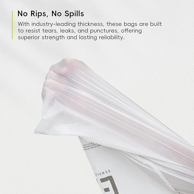 EKO 13 Gallon / 40-60 Liter, Extra-Strong Unscented Garbage Bags, Easy-Dispense - Image 8