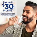 PUR Plus Vertical Faucet-Mount Water Filtration System, Lead-Reducing Filter - Image 3