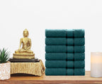 Cotton Craft Ultra Soft 6 Pack Hand Towels 16x28 Teal Weighs 6 Ounces Each - Image 4