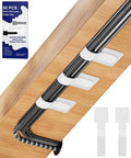 80PCS Hook and Loop Cable Ties, Hook and Loop Cable Straps, Under Desk Cable by BTPIEL