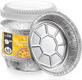 Fit Meal Prep 45 pack 9" Round Aluminum Foil Pans by FMPBRANDS