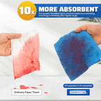 HOMERHYME Shop Towels, 150 Pack Cleaning Rags Microfiber Towels, Bulk - Image 5