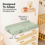 2-Pack Baby Changing Pad Cover for Girl, Boy - Image 4