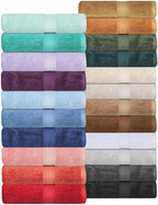 SUPERIOR Egyptian Cotton Pile 8 Piece Towel Set, Includes 2 Bath, 2 Hand - Image 11