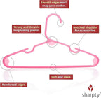 Sharpty Kids Plastic Hangers, Children's Hangers - Image 3