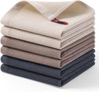 Homaxy 100% Cotton Waffle Weave Dish Cloths by Homaxy