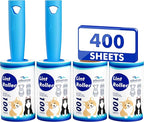 Extra Sticky Lint Roller, Mega Value Set 400 Sheets by AlbatrossHealthNewEngland