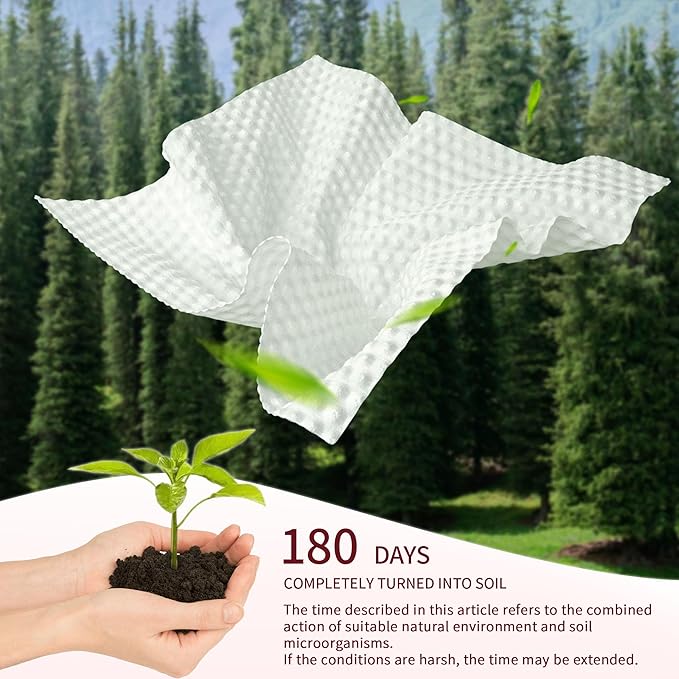Soft Dry Wipe 10 Pack, Face Tissues, Lint Free Facial Cleansing Towels - Image 3