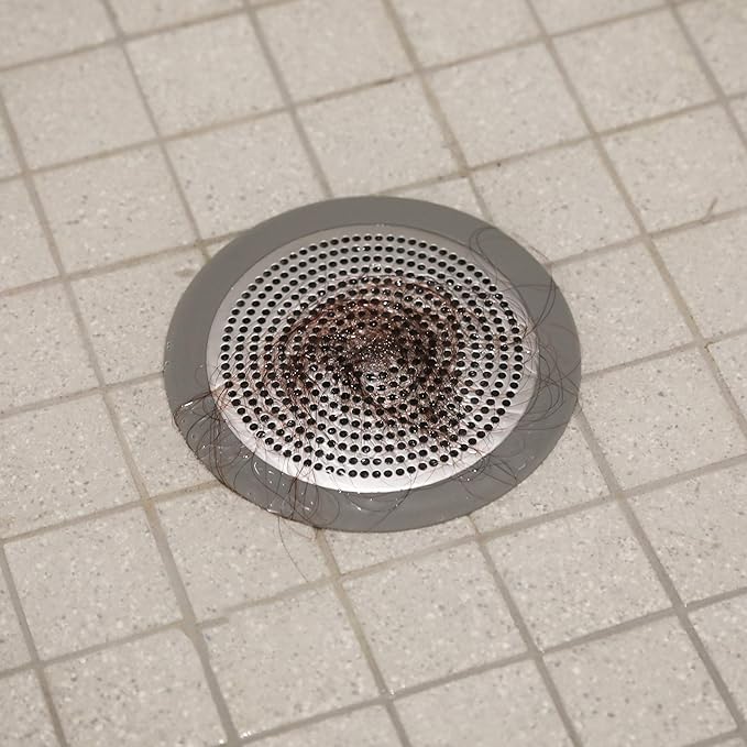 Danco 10895 Shower Drain Strainer, 5-3/4 inch, Brushed Nickel - Image 5