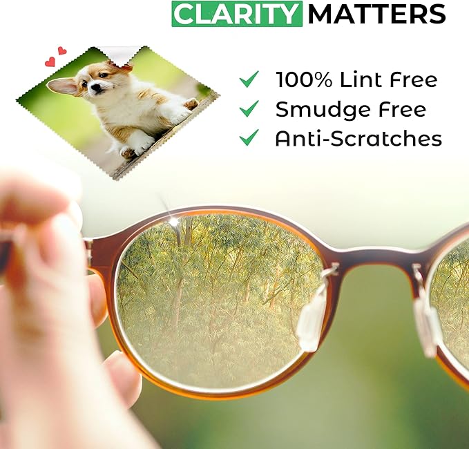 Microfiber Cleaning Cloth for Glasses - Image 5