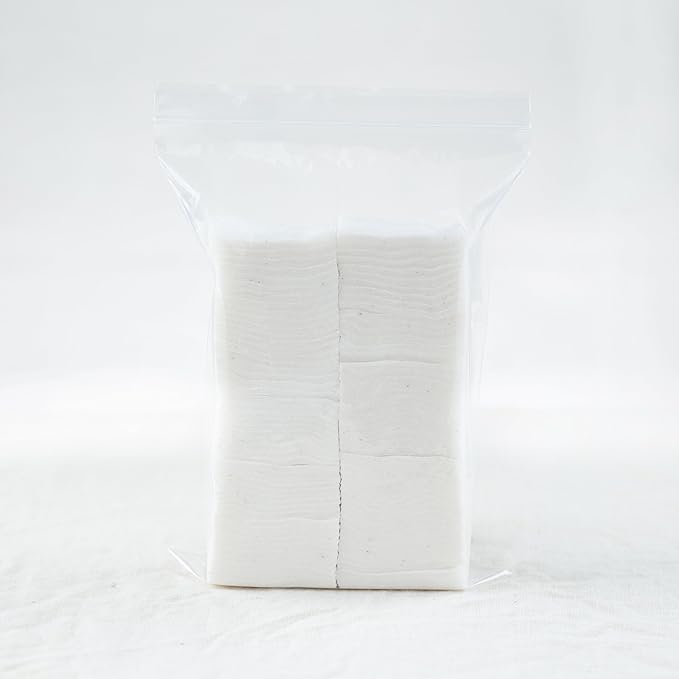Japanese Organic Cotton Pads 100 Pieces 100% Organic Unbleached - Image 3