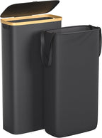 Slim Laundry Hamper, 60L Waterproof Narrow Laundry Basket by Foluck