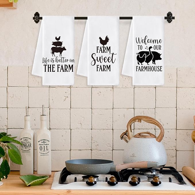 GROBRO7 Farm Animals Hand Towel - Image 6