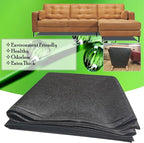 3 yds. X 63 ins. Upholstery Dust Cover Fabric Replacement, Non-Woven Black - Image 4