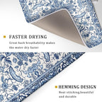 Chinoiserie Floral Dish Drying Mat - Image 2