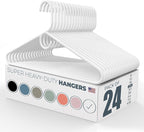 Neaties Super Heavy Duty Clothes Hangers 20 Pack – Made in The USA - 10lb by NeatiesHangers
