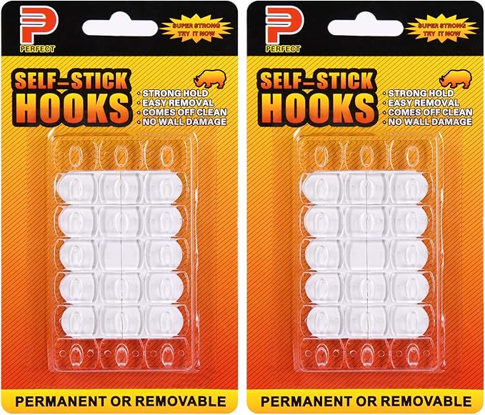Ainiv 2-Packs Indoor Mini Light Clips, Damage Free Hanging Christmas String - Image 9