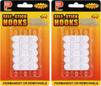 Ainiv 2-Packs Indoor Mini Light Clips, Damage Free Hanging Christmas String - Image 9