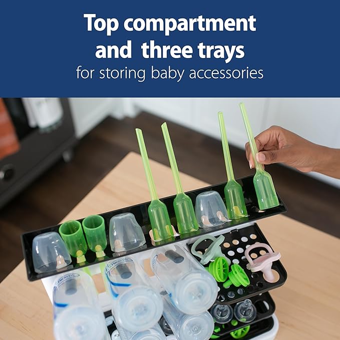 Dr. Brown's Drying Tower, Stand-Up Drying Rack, Countertop Baby Bottle-Drying - Image 6