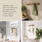 Umbra Flip Wall-Mounted Coat Rack - Image 4