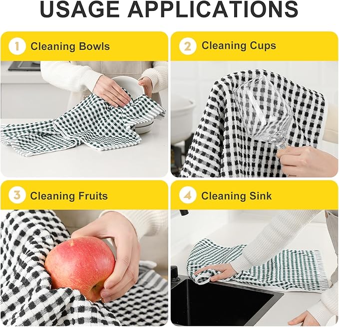 SALAS Cotton Dish Towels Cloths - Image 5