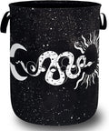 Funny Snakes Laundry Basket Oxford Cloth Sun Starry Sky Moon Laundry Hamper by Unknown