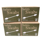 4 Packs Safety Cotton Swabs by qzcccecl