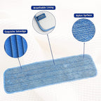 Replacement Washable Microfiber Absorbing Mop Head - Image 7