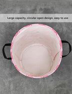 QUEENLALA Large Storage Basket, Laundry Hamper/Bathroom/Home Decor/Collapsible - Image 7