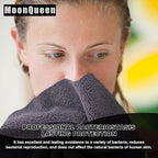 MOONQUEEN Microfiber Facial Cloths Fast Drying Washcloth 12 Pack - Image 5