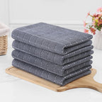 Homaxy 100% Cotton Terry Kitchen Towels, Checkered Designed, Soft and Super - Image 7
