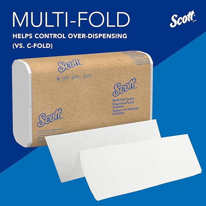Scott Professional Universal Multifold Narrow Width Paper Towels, Absorbency - Image 11