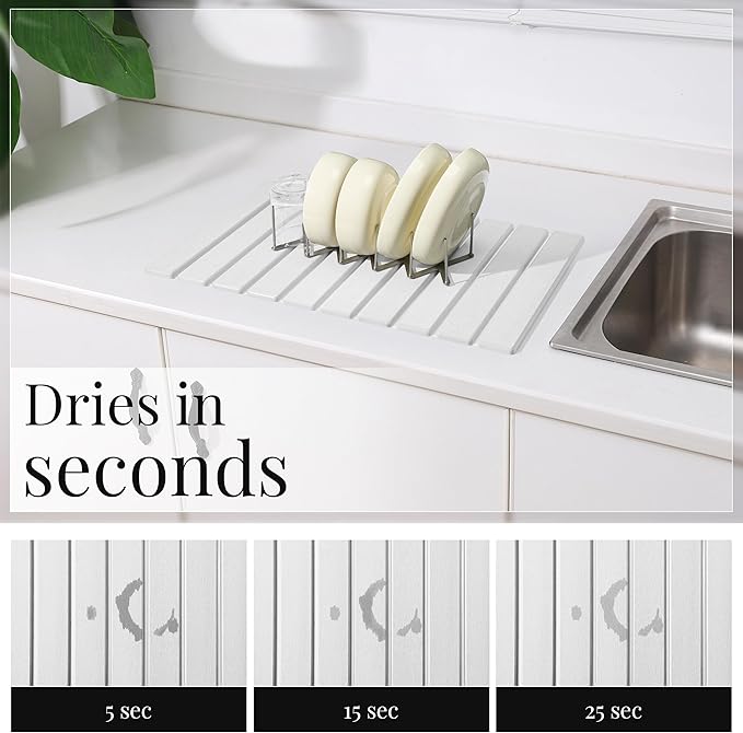 Diatomaceous Stone Dish Drying Mat - Image 3