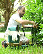 KVR Garden Bench for Kneeling and Sitting Foldable Garden Kneeler and Seat Heavy Duty,Gardner Gifts Ideas for Women Mom Grandma - Image 2