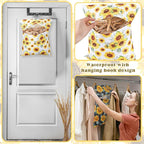 2 Pcs Clothespin Bag with Hanging Hook Waterproof Laundry 13" x 12" Clothes Pin - Image 6