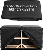 Upholstery Cambric Dust Cover Fabric, 60 Inch x 3 Yard, Replacement Material by Unknown