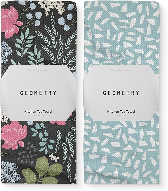 GEOMETRY Kitchen Tea Towels by GEOMETRY