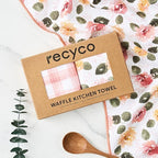 RECYCO Waffle Kitchen Towel Set of 2 - Image 7