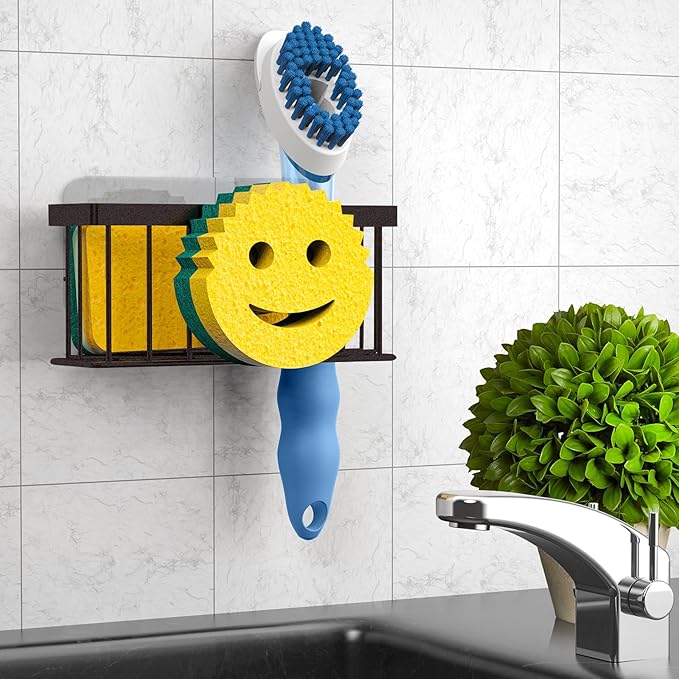 Sponge Holder Smiley Face, Sink Caddy - Image 6