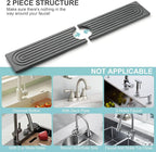 Faucet Mat for Kitchen Sink, Diatomite Fast Drying Stone Sink Tray, Super - Image 5