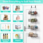 HapiRm Over Door Organizer Storage - Image 4