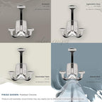 Amerock H3700426 | Vicinity Triple Prong Decorative Wall Hook | Polished Chrome - Image 7